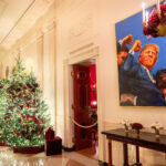 A Pared Back White House Christmas — With A Trump Lego Portrait Inside Christmas At The White House Crossword Answer Key