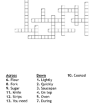 Adjectives To Describe Food Crossword   Wordmint Intended For Christmas In France Crossword