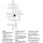 Alex Rider Crossword   Point Blanc   Wordmint Pertaining To Christmas Story Villain Crossword