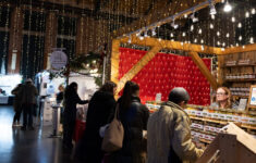 As Sowa Winter Festival Returns For 10Th Year, Vendors Find for Like Christmas Merchandise In October Crossword Clue