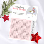 Buy Christmas Word Search Printable, Christmas Word Games Intended For Bach&#039;s Christmas Crossword