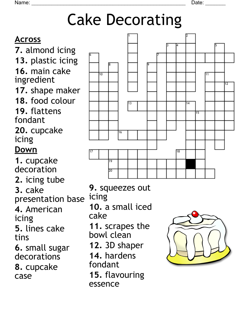 cake decorating crossword wordmint in christmas baked goods crossword clue Cake Decorating Crossword - Wordmint in Christmas Baked Goods Crossword Clue
