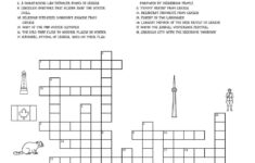 Canada Crossword Puzzle • Beeloo Printable Crafts And Activities intended for Christmas Warmer Crossword Clue
