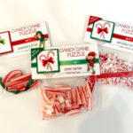 Candy Cane Puzzle   Etsy Canada In Some Gag Christmas Gifts Crossword Clue