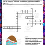 Candy Crosswords (Pdf)Teach Simple Pertaining To Christmas Candy Shape Crossword
