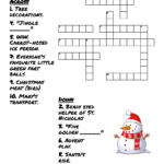 Challenging Christmas Crossword   Wordmint In A Visit From St Nicholas On Christmas Crossword Clue