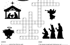 Christian Crossword Puzzles – 10 Free Pdf Printables | Printablee throughout Religious Christmas Crossword Puzzle to Print