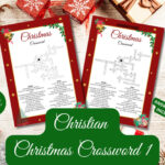 Christliches Weihnachtskreuzworträtsel 1. Sofort Download. Druckbares  Kreuzworträtsel Weihnachten. Biblisches Wortspiel. Weihnachtspuzzle.  Christliche Wortspiel. Pertaining To Group On The 11Th Day Of Christmas Crossword