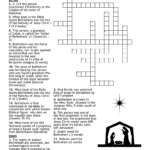Christmas Bible Trivia Crossword   Wordmint Inside Christmas Bible Crossword Puzzle To Print