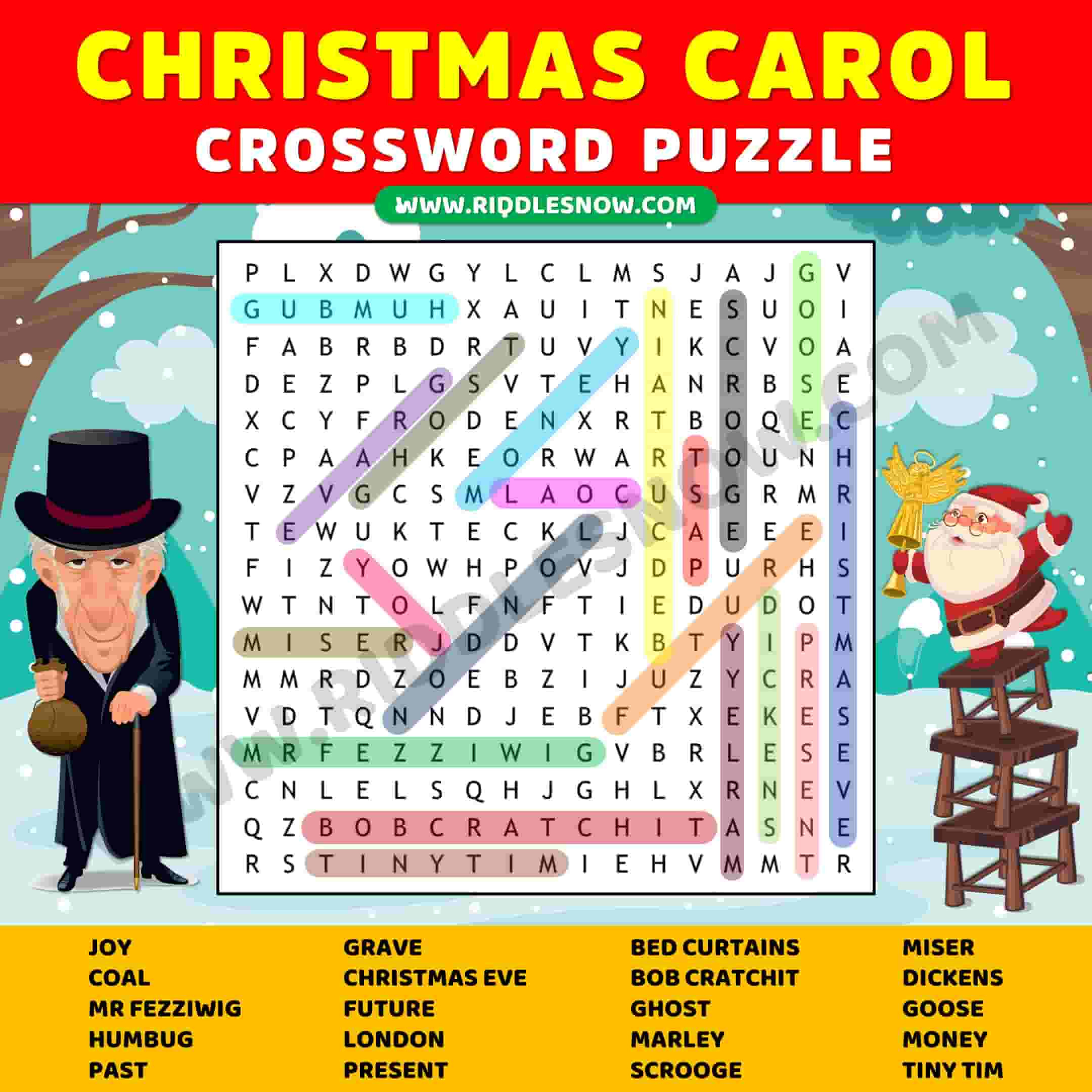 christmas carol crossword puzzles with answer keys riddles now throughout a christmas carol crossword answer key Christmas Carol Crossword Puzzles With Answer Keys - Riddles Now throughout A Christmas Carol Crossword Answer Key