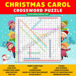 Christmas Carol Crossword Puzzles With Answer Keys   Riddles Now Throughout Christmas Carol Crossword Who Should Come Answer