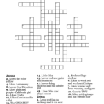 Christmas Challenge Crossword   Wordmint Throughout Christmas Challenge Crossword Answers