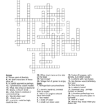 Christmas Cornish Crossword 2017   Wordmint Regarding Home For Christmas Break Perhaps Crossword Clue
