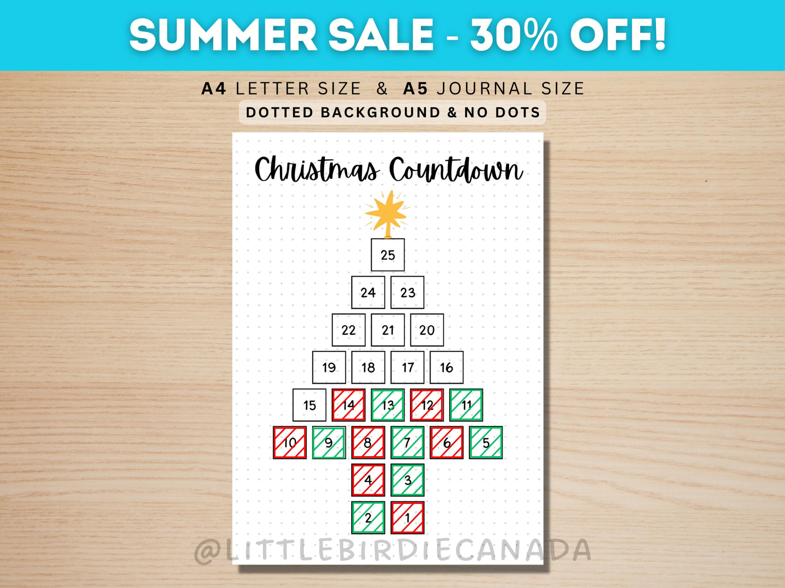 Christmas Countdown Activities - Etsy with regard to Christmas Dinner Centerpiece Crossword 3 Letters
