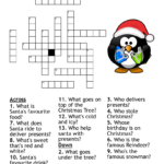 Christmas Cross Word Puzzle   Wordmint Throughout He Hates Christmas Crossword Clue