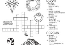 Christmas Crossword • Beeloo Printable Crafts And Activities For Kids throughout Children's Christmas Crossword Puzzle