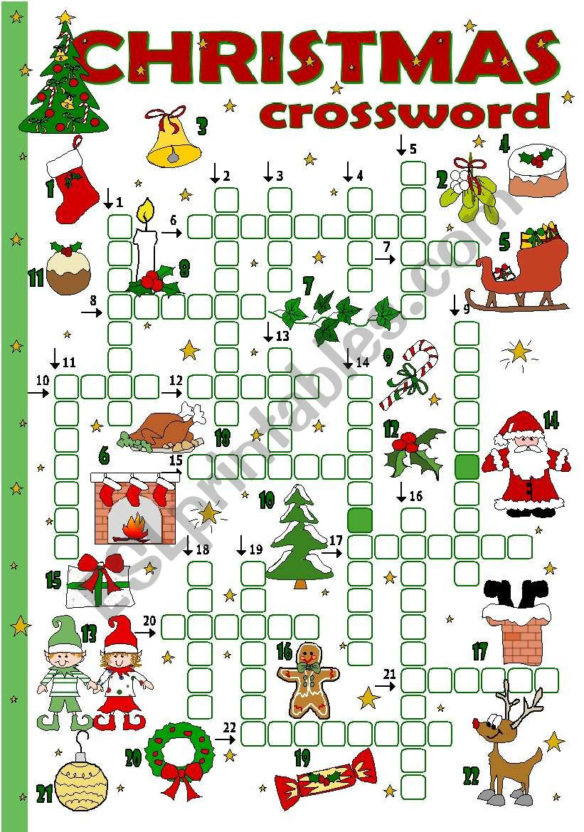 christmas crossword esl worksheettecus pertaining to christmas worksheets crossword puzzle Christmas Crossword - Esl Worksheettecus pertaining to Christmas Worksheets Crossword Puzzle
