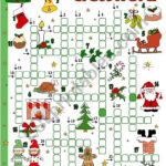 Christmas Crossword   Esl Worksheettecus With Christmas Crossword Puzzle Esl