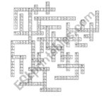 Christmas   Crossword (Key And B&W Version Included)   Esl Intended For The Science Of Christmas Crossword Answers