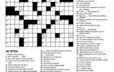 Christmas Crossword Puzzle 2018 - Karen Kavett with regard to Christmas Crossword Puzzle With Answers