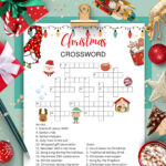 Christmas Crossword Puzzle, Christmas Games Kids, Family Christmas Pertaining To Christmas Topper Crossword Clue