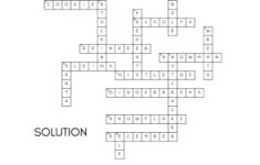 Christmas Crossword Puzzle – Cute & Free Printable | Saturdaygift within Blank For Christmas Crossword Clue