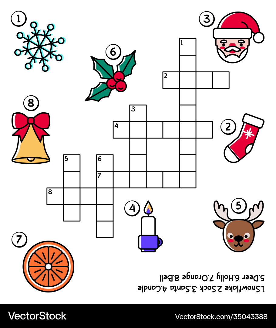 christmas crossword puzzle for kids with santa royalty free inside some purchases for christmas displays crossword Christmas Crossword Puzzle For Kids With Santa – Royalty-Free inside Some Purchases For Christmas Displays Crossword