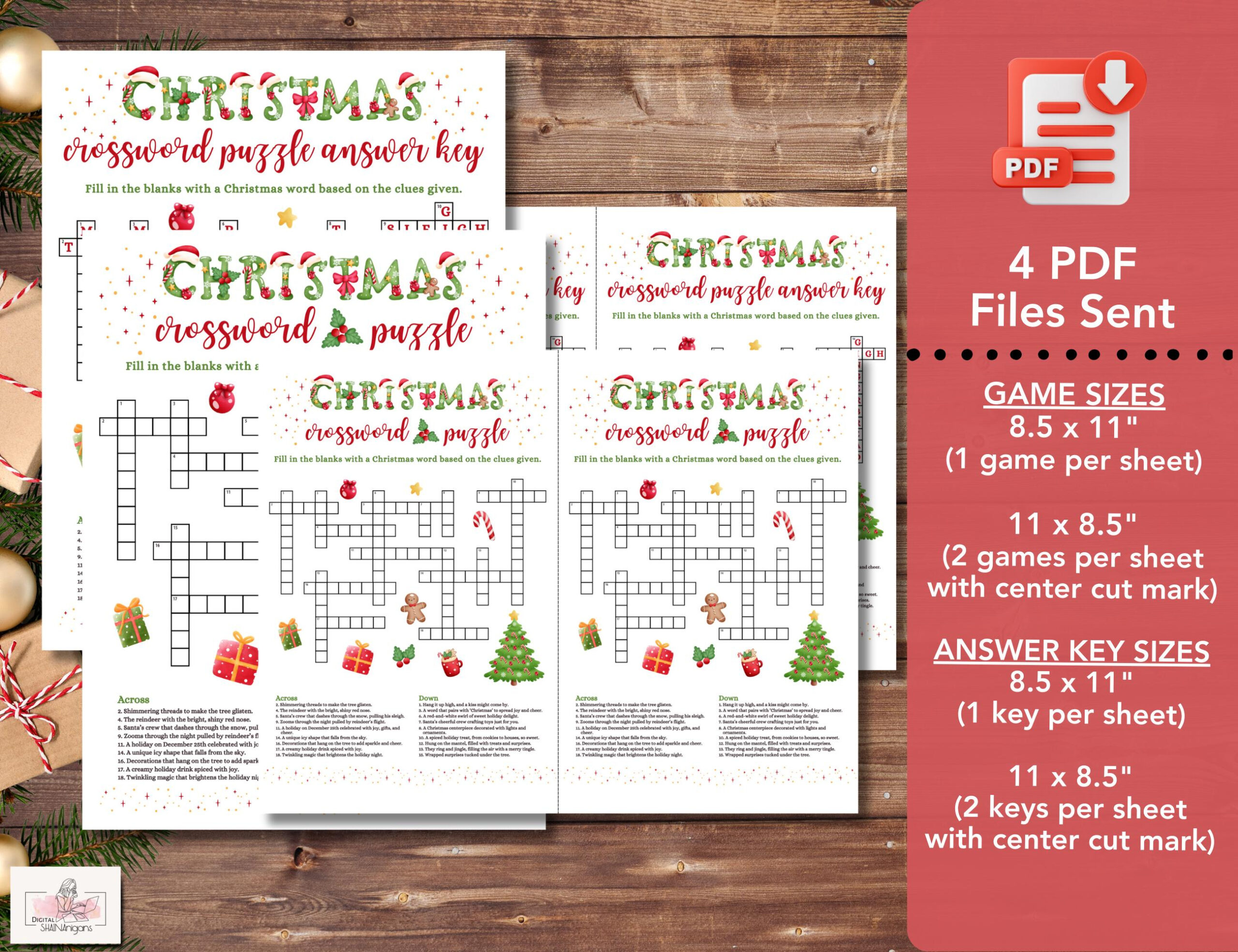 christmas crossword puzzle game printable for kids and adults in it might get decorated at christmas crossword scaled Christmas Crossword Puzzle Game Printable For Kids And Adults in It Might Get Decorated At Christmas Crossword