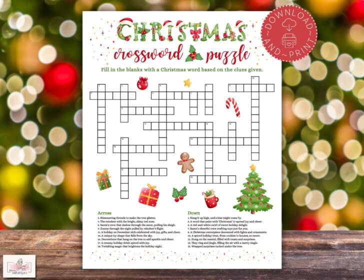 Christmas Material Crossword Clue Christmas Material Crossword Clue