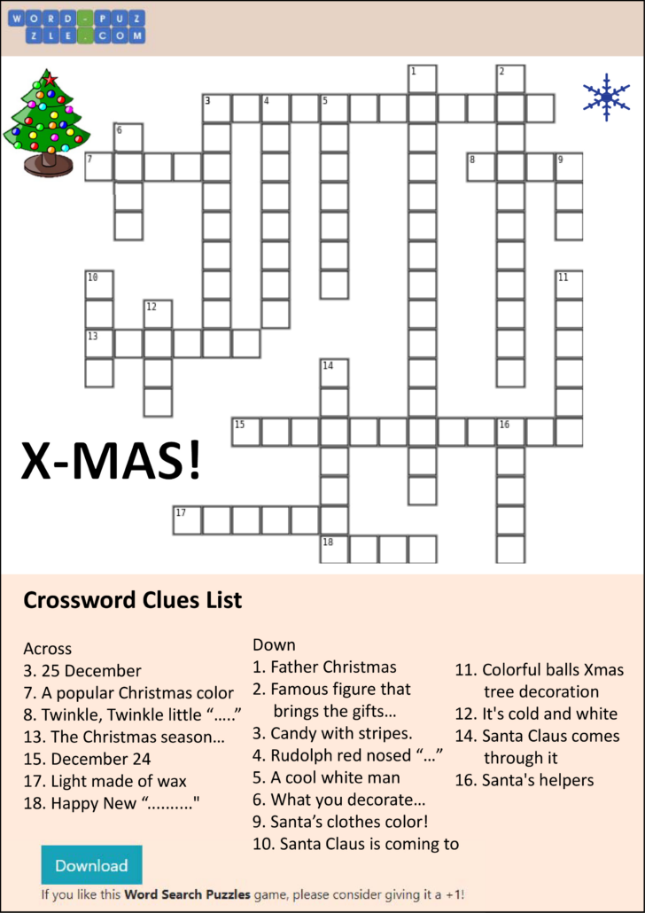 Christmas Entertainment Crossword Clue Christmas Entertainment Crossword Clue