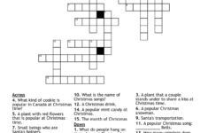 Christmas Crossword – Wordmint for Christmas Plant Crossword Clue