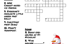 Christmas Crossword – Wordmint in Christmas Play Crossword Clue