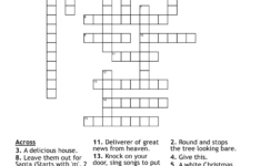 Christmas Crossword – Wordmint within Christmas Bird Crossword Clue