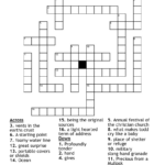 Christmas Fun Crossword   Wordmint Regarding Christmas Fun Crossword Puzzle Answers