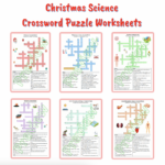 Christmas Holiday Science Crossword Puzzle Worksheets Bundle For The Science Of Christmas Crossword