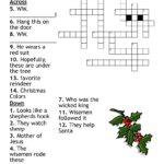 Christmas In July Crossword Puzzle   Wordmint In Christmas In July Crossword