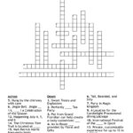 Christmas In July Crossword   Wordmint Within Christmas In July Crossword