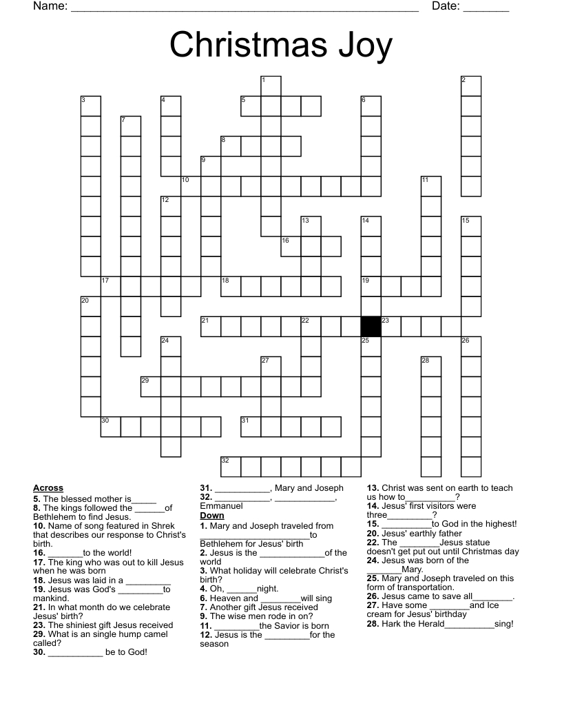 christmas joy crossword wordmint intended for christmas joy crossword puzzle Christmas Joy Crossword - Wordmint intended for Christmas Joy Crossword Puzzle