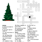 Christmas Movies Crossword Puzzle   Wordmint With Regard To Christmas Movie Crossword Puzzle