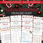 Christmas Scavenger Hunt Adult Kids   Etsy Within Christmas Themed Pub Crawl Crossword Clue