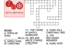 Christmas Songs Crossword – Wordmint in Christmas Song Crossword Puzzle