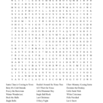 Christmas Songs Word Search   Wordmint Regarding Popular Christmas Song Crossword Clue