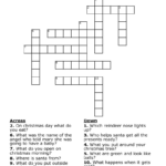 Christmas Theme Crossword   Wordmint In Christmas Tree Choice Crossword