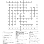 Christmas Themed Science Crossword   Wordmint With Regard To The Science Of Christmas Crossword