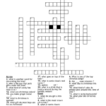 Christmas Time Crossword   Wordmint With Regard To Christmas Gifts Crossword Puzzle Answers