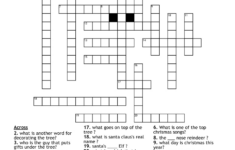 Christmas Time Crossword – Wordmint with regard to Christmas Gifts Crossword Puzzle Answers