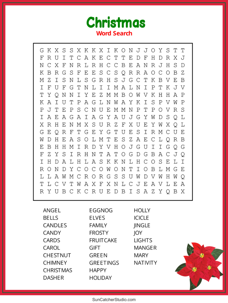Christmas Crossword For Teens Christmas Crossword For Teens