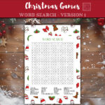 Christmas Word Search Puzzle: Fun Holiday Activity (Digital Inside Santa's Route On Christmas Eve Crossword Clue