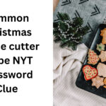 Common Christmas Cookie Cutter Shape Nyt Crossword Clue   December Intended For Common Christmas Cookie Cutter Shape Crossword Clue