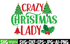 Crazy Christmas Lady T-Shirt Design, Crazy Christmas Lady Vector T for Yankee Blank Christmas Party Tradition Crossword
